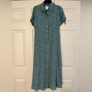 Floral maternity dress